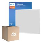 Multipack 4x Philips Panel LED Ledinaire RC065B 28W 3400lm - 840 Blanco Frio | 60x60cm - UGR <19