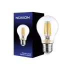 Noxion Lucent con Filamento LED E27 Pera Clara 4.5W 470lm - 827 Luz muy Cálida | Reemplazo 40W